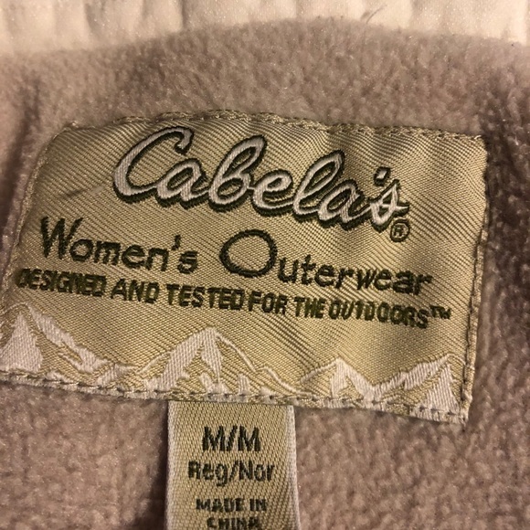 CABELA’S white full zip jacket special edition - Picture 6 of 7
